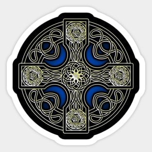 Celtic cross Sticker